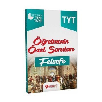 TYT Öğretmenin Özel Soruları Felsefe Soru Bankası Dahi Adam Yayınları