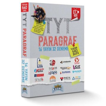 TYT Paragraf 16 Yayın 32 Deneme-Master Karma Yayınları