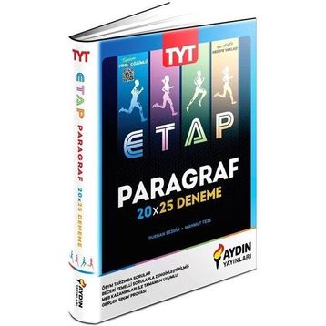 TYT Paragraf ETAP 20x25 Deneme - Aydın Yayınları