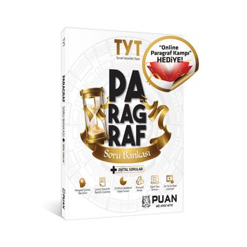 TYT Paragraf Soru Bankası Kamp Hediyeli Dijital Sorular Puan Yayınları