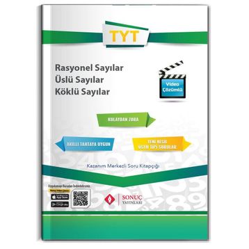 TYT Rasyonel Sayılar Üslü Sayılar Köklü Sayılar Sonuç Yayınları