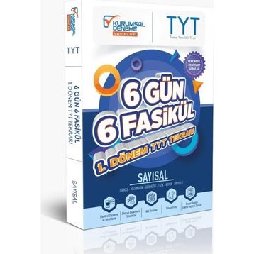 TYT Sayısal 6 Gün 6 Fasikül Genel Tekrar Kamp Kitabı-Kurumsal Yayınları