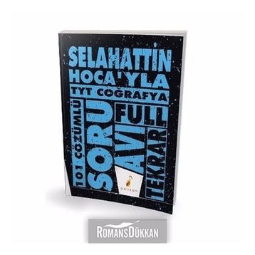 TYT Selahattin Hocayla Coğrafya Soru Avı 101 Çözümlü Soru Pelikan Yayınları