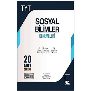 TYT Sosyal Bilimler 20 Denemeleri-YZ Yayınları
