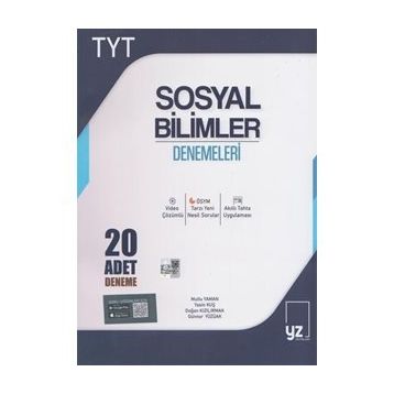TYT Sosyal Bilimler 20 Denemeleri-YZ Yayınları