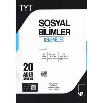 TYT Sosyal Bilimler 20 Denemeleri-YZ Yayınları
