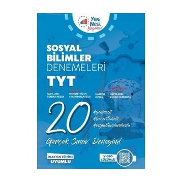 Tyt Sosyal Bilimler 20'li Deneme - Yeni Nesil Yayınları
