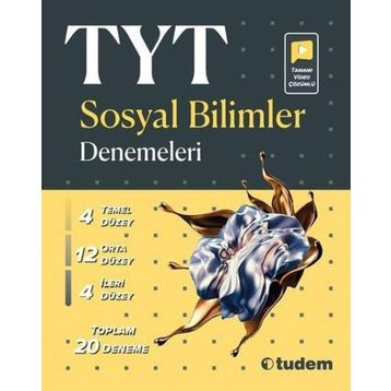 TYT Sosyal Bilimler Denemeleri - Tudem Yayınları