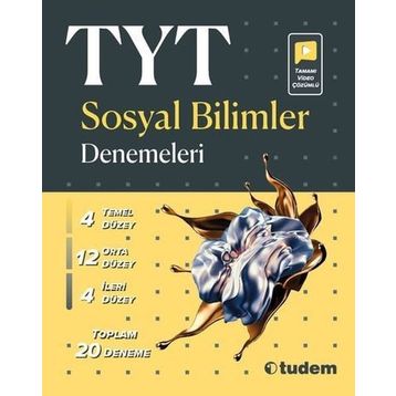 TYT Sosyal Bilimler Denemeleri - Tudem Yayınları