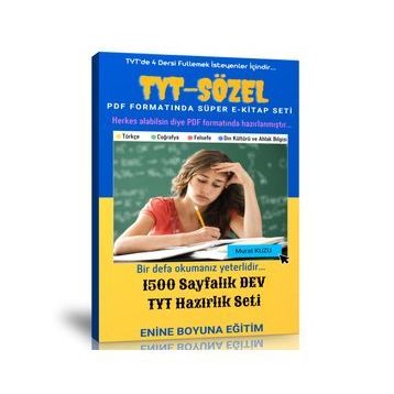 TYT Sözel PDF Formatında Hazırlık Seti