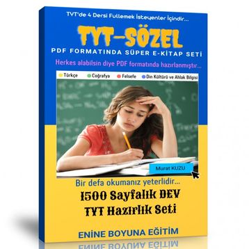 TYT Sözel PDF Formatında Hazırlık Seti