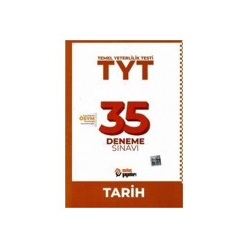TYT Tarih 35 Deneme Sınavı Metin Yayınları