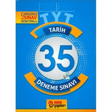 TYT Tarih 35 Deneme Sınavı Metin Yayınları