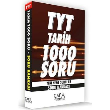 TYT Tarih Soru Bankası-Çapa Yayınları