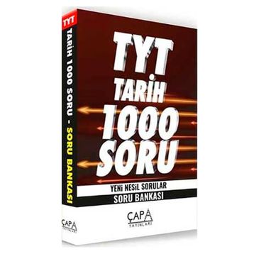 TYT Tarih Soru Bankası-Çapa Yayınları