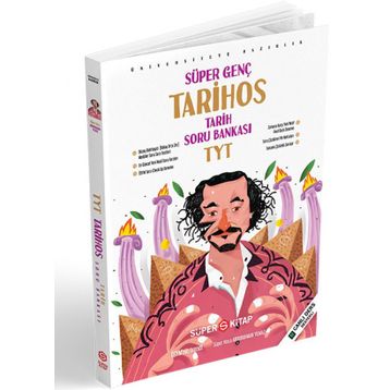 TYT Tarih Süper Genç Tarihos Soru Bankası Süper Kitap Yayınları