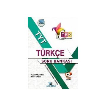 TYT Tek Serisi Video Çözümlü Türkçe Soru Bankası - Yayın Denizi Yayınları