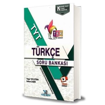 TYT Tek Serisi Video Çözümlü Türkçe Soru Bankası - Yayın Denizi Yayınları