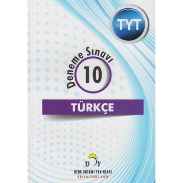 TYT Türkçe 10 Deneme Sınavı Ders Ortamı Yayınları