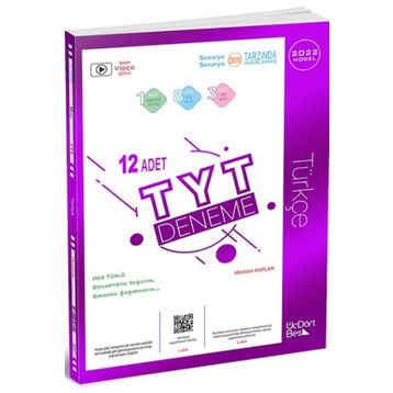TYT Türkçe 12 Deneme Üç Dört Beş