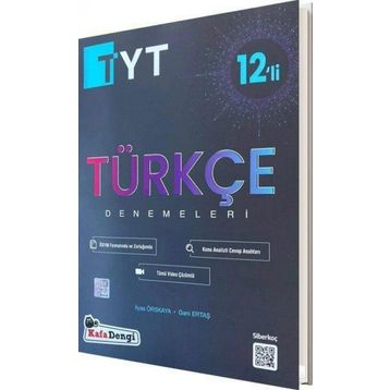 TYT Türkçe 12'li Branş Denemesi Kafadengi Yayınları