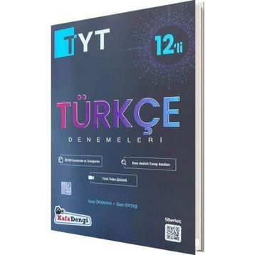 TYT Türkçe 12'li Branş Denemesi Kafadengi Yayınları