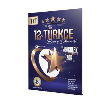 TYT Türkçe 12'li Yıldızlar Yarışıyor Branş Denemesi - Bilgi Sarmal Yayınları