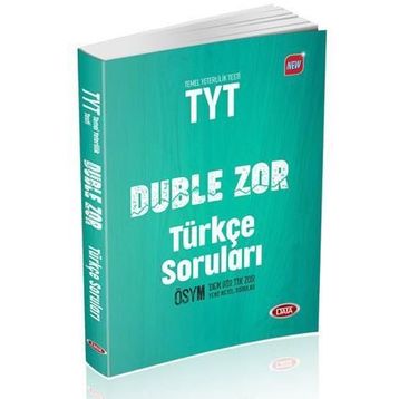 TYT Türkçe Duble Zor Soruları Data Yayınları