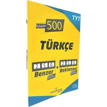 TYT Türkçe Kamp 500 Denemesi-Canım Hocam