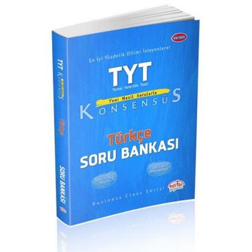 TYT Türkçe Konsensüs Soru Bankası Editör Yayınları