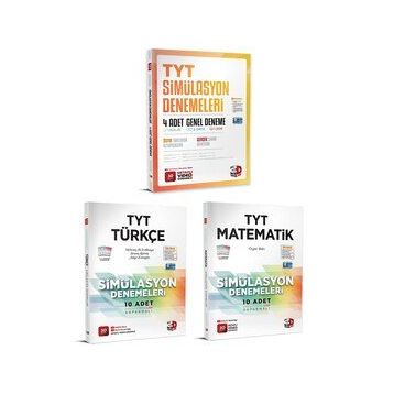 TYT Türkçe Matematik ve 4'lü Genel Deneme Seti - 3D Yayınları
