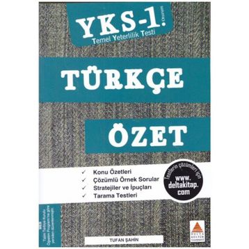 TYT Türkçe Özet Delta Yayınları