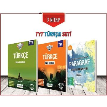 TYT Türkçe Seti 3 Kitap Okyanus Yayınları