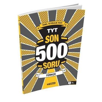 TYT Türkçe Son 500 Soru Hız Yayınları