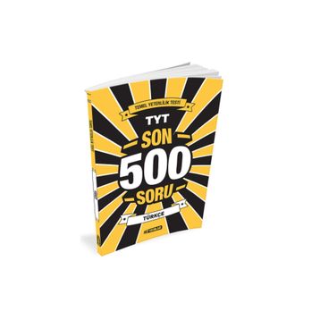 TYT Türkçe Son 500 Soru Hız Yayınları