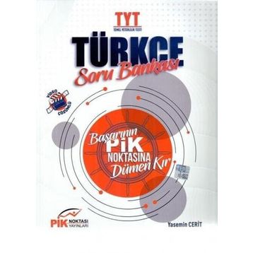 TYT Türkçe Soru Bankası-Pik Noktası Yayınları