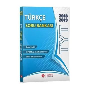 TYT Türkçe Soru Bankası - Sonuç Yayınları