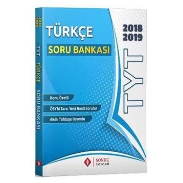 TYT Türkçe Soru Bankası - Sonuç Yayınları