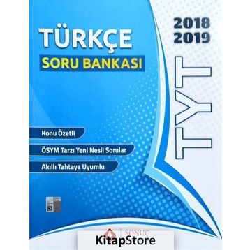 TYT Türkçe Soru Bankası - Sonuç Yayınları