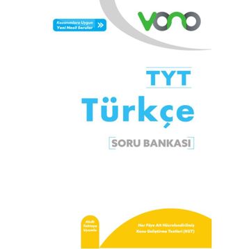 Tyt Türkçe Soru Bankası-Vono Yayınları