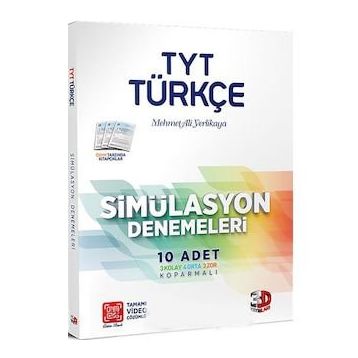 TYT Türkçe Tamamı Video Çözümlü Simülasyon Denemeleri Çözüm Yayınları