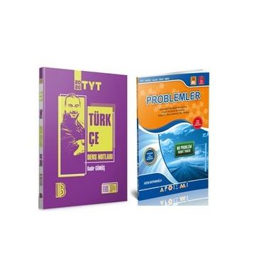 TYT Türkçe Video Ders Notları ve Apotemi Problemler Soru Bankası 2 Kitap Set-Benim Hocam Yayınları