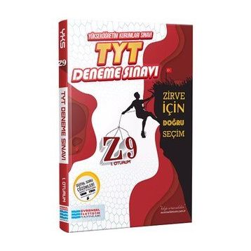 TYT Z9 Video Çözümlü Deneme Sınavı Evrensel İletişim Yayınları