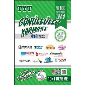 TYT Zümrüt Serisi 10 1 Deneme-Gönüllüler Karması