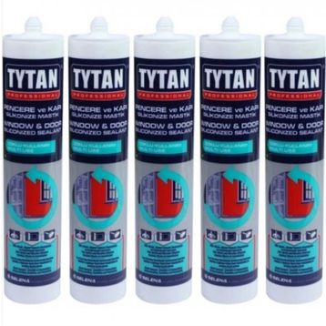Tytan 5x500 gr Beyaz Silikonize Mastik