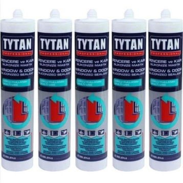 Tytan 5x500 gr Beyaz Silikonize Mastik