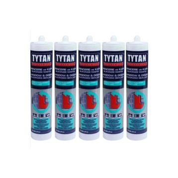 Tytan 5x500 gr Beyaz Silikonize Mastik