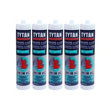 Tytan 5x500 gr Beyaz Silikonize Mastik