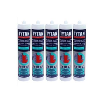 Tytan 5x500 gr Beyaz Silikonize Mastik