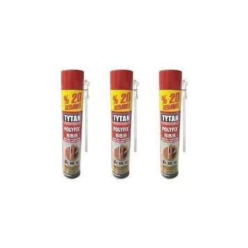 Tytan Polyfix 3x555 gr Sıkma Köpük